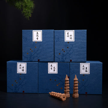 20pcs Lasting Handmade Natural Backflow Incense Cones
