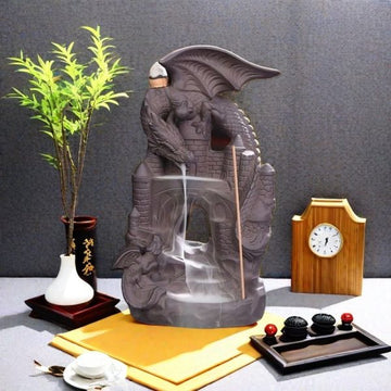 Dragon Castle Backflow Incense Burner